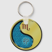 蠍座&メタルラビット キーホルダー (裏面)