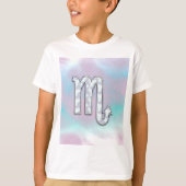 蠍座〔占星術の〕十二宮図のシンボル真珠デコールの母 Tシャツ (正面)