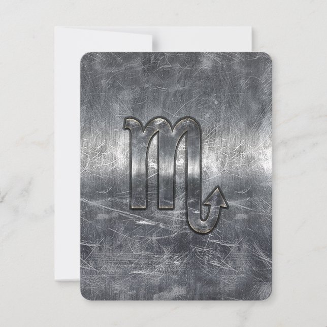 蠍座〔占星術の〕十二宮図サインイングランジ動揺してスタイル (正面)