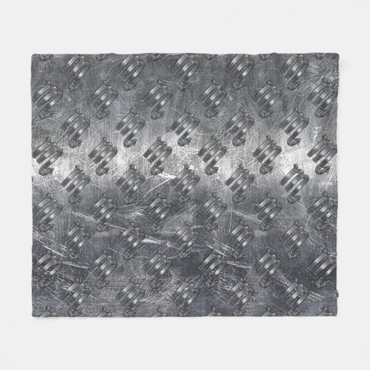 蠍座〔占星術の〕十二宮図サインイングランジ動揺してスタイル フリースブランケット (正面(横))