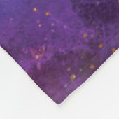 蠍座〔占星術の〕十二宮図サインウォーター色デザイン フリースブランケット (角)