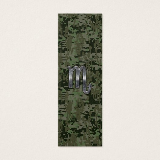 蠍座〔占星術の〕十二宮図サインウッドランドデジタル迷彩柄 (正面)