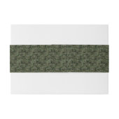 蠍座〔占星術の〕十二宮図サインウッドランドデジタル迷彩柄 招待状ベリーバンド (裏面例)