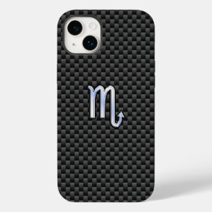 蠍座〔占星術の〕十二宮図サインオンカーボンファイバー Case-Mate iPhone 14 PLUSケース