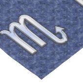 蠍座〔占星術の〕十二宮図サインオンネイビーブルー迷彩柄 テーブルクロス (アングル)