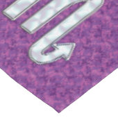 蠍座〔占星術の〕十二宮図サインオン明るい赤紫色デジタル迷彩柄 テーブルクロス (アングル)