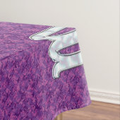 蠍座〔占星術の〕十二宮図サインオン明るい赤紫色デジタル迷彩柄 テーブルクロス (インサイチュ)