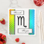 蠍座〔占星術の〕十二宮図シンボル標準by Kenneth Yoncich (インサイチュ)