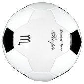 蠍座〔占星術の〕十二宮図シンボル標準by Kenneth Yoncich サッカーボール (回転)