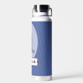 蠍座〔占星術の〕十二宮図シンボル要素byケネス・ヨンチッチ ウォーターボトル (背面)