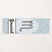 蠍座〔占星術の〕十二宮図シンボル要素byケネス・ヨンチッチ ヨガマット (正面(横))