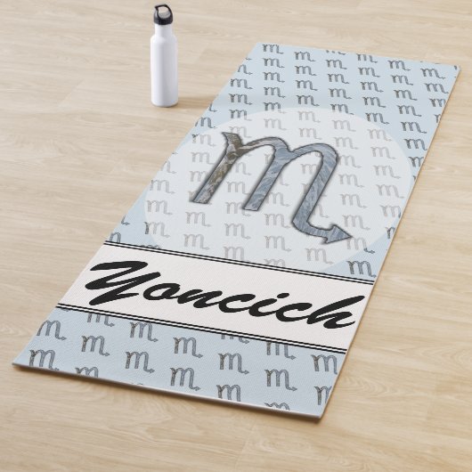 蠍座〔占星術の〕十二宮図シンボル要素byケネス・ヨンチッチ ヨガマット (インサイチュ)