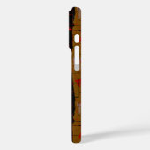 蠍座〔占星術の〕十二宮図ストライプ Case-Mate iPhoneケース (裏面 / 左)