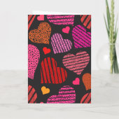 蠍座〔占星術の〕十二宮図ヴァレンティパーソナライズされたンカード カード (裏面)