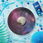 蠍座〔占星術の〕十二宮図占星術のサイン – プラネットプルト ペーパープレート (パーティー)