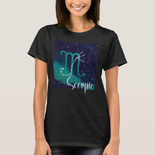蠍座〔占星術の〕十二宮図星座 Tシャツ