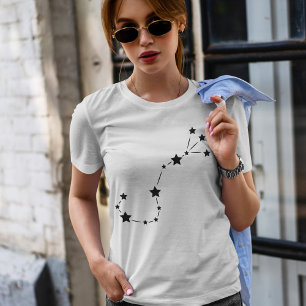 蠍座〔占星術の〕十二宮図星座 Tシャツ
