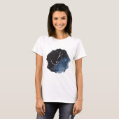 蠍座〔占星術の〕十二宮図星座 Tシャツ (正面フル)