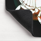 蠍座〔占星術の〕十二宮図標識 マウスパッド (コーナー)