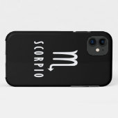 蠍座〔占星術の〕十二宮図標識 Case-Mate iPhoneケース (裏面(横))