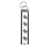 蠍座〔占星術の〕十二宮図記号と記号 リストバンドキーホルダー (鍵トップ)