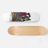 蠍座-〔占星術の〕十二宮図 スケートボード (横)