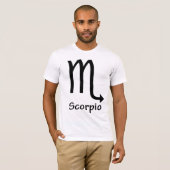 蠍座,占星術，記号，占星術 Tシャツ (正面フル)