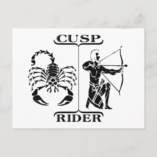 蠍座/射手座 ポストカード (正面)