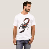 蠍座 - 情熱のサソリ Tシャツ (正面フル)