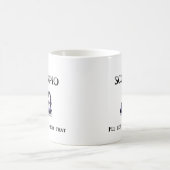 蠍座: 私は得ます コーヒーマグカップ (中央)
