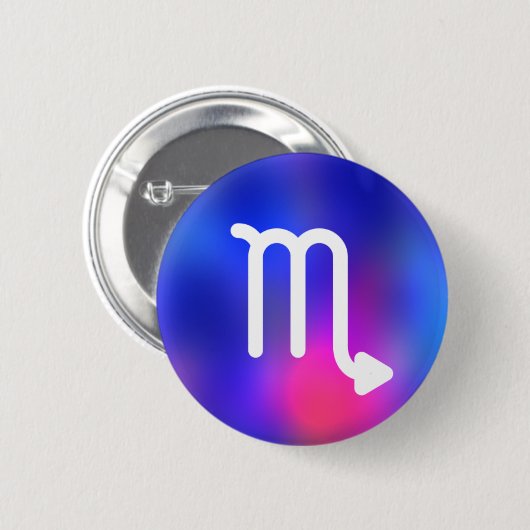 蠍座 缶バッジ (正面&裏面)