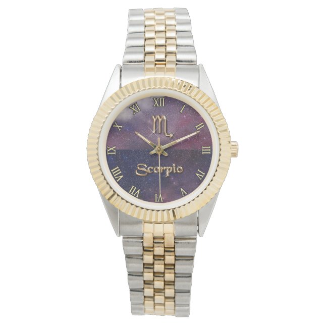 蠍座 腕時計 (正面)
