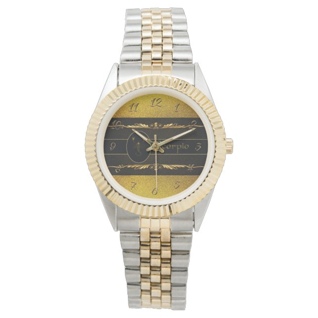 蠍座 腕時計 (正面)