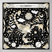 蠍座:謎のムーンウォーカー ポスター (正面)