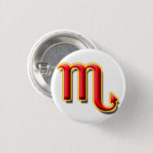 蠍座#1ボタン 缶バッジ (正面&裏面)