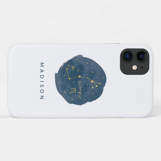 蠍座 Case-Mate iPhoneケース (裏面(横))