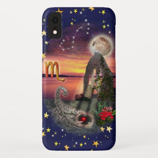 蠍座 Case-Mate iPhoneケース (裏面)