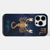 蠍座 iPhoneケース (裏面横)