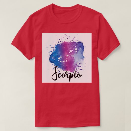 蠍座 Tシャツ (デザイン正面)