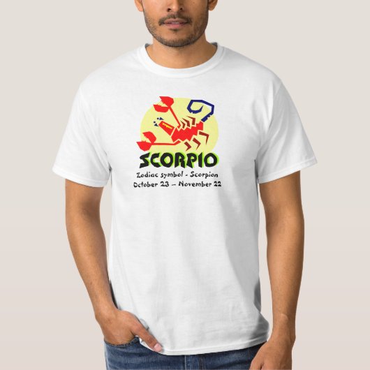 蠍座Tシャツ Tシャツ (正面)
