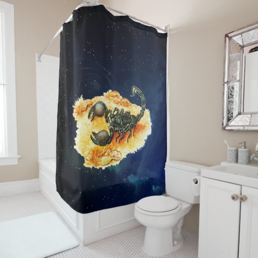 蠍 シャワーカーテン (インサイチュ)