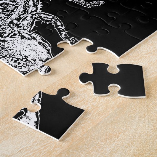 蠍 ジグソーパズル (側面)