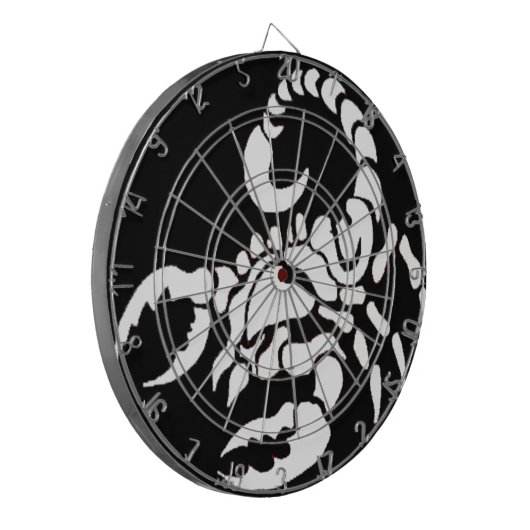 "蠍" ダーツボード (正面左)