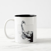 蠍 ツートーンマグカップ (左)