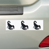 蠍 バンパーステッカー (車上)