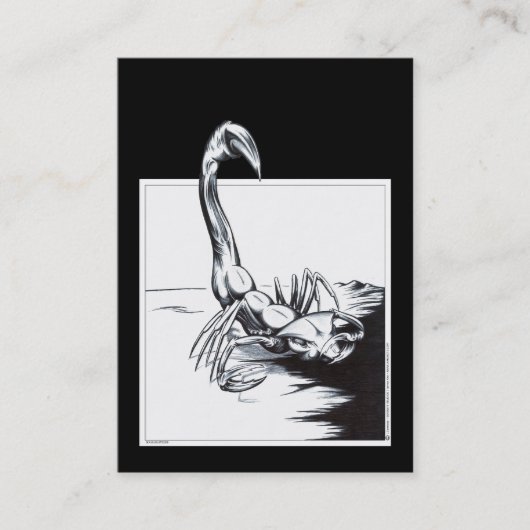 蠍 名刺 (正面)
