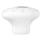 血おもしろい射式眼球ハロウィーンセラミックノブ セラミックノブ (側面)