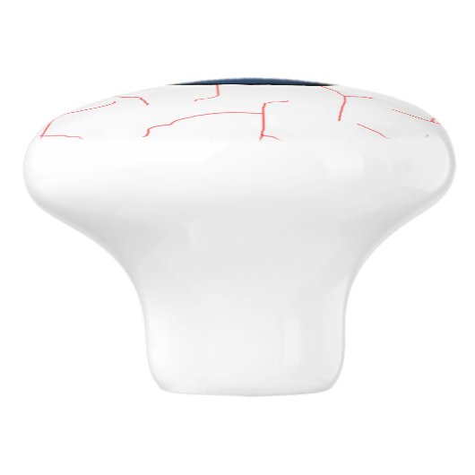 血おもしろい射式眼球ハロウィーンセラミックノブ セラミックノブ (側面)