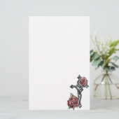 血およびバラの十字 便箋 (スタンド正面)