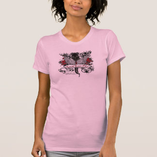 血および翼のロゴ Tシャツ